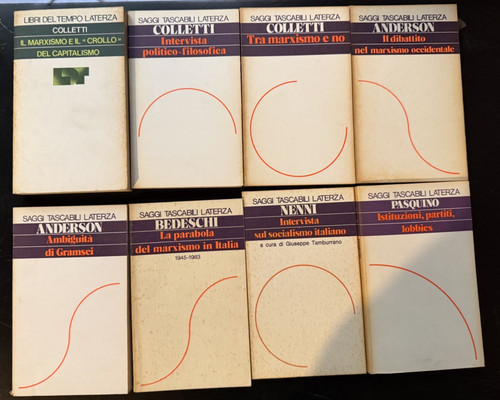 Lotto libri marxismo laterza - libri,