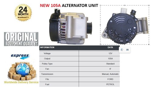 Alternatore 105a amp - amp, ford