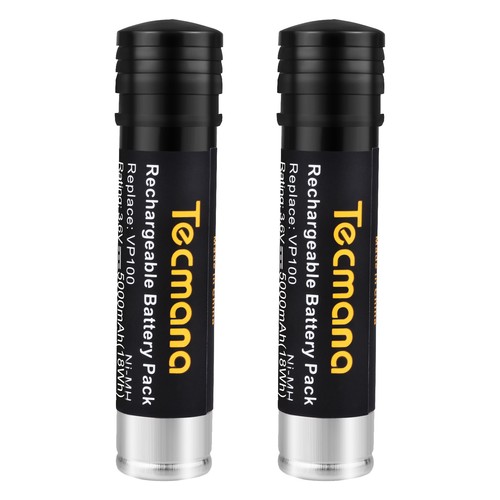 2pack 5ah batterie per - 3.6v,