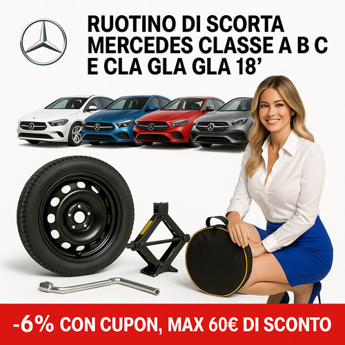 Ruotino scorta mercedes - ruotino,