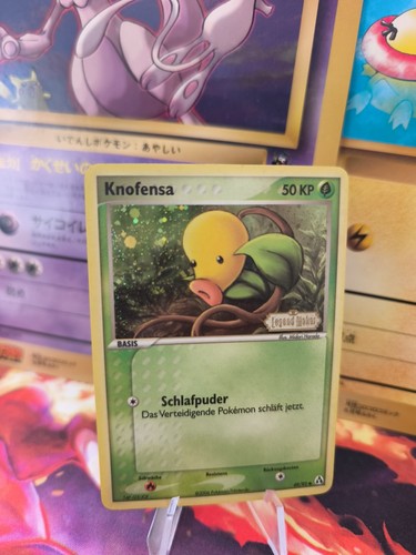 Carta pokemon card knofensa - pokemon,