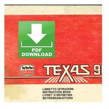 Carraro Texas 90 Manuale uso