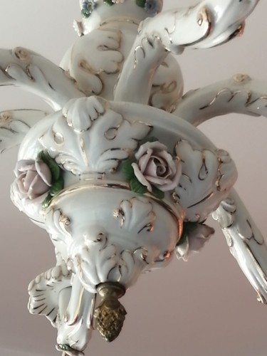Lampadario antico - lampadario, di
