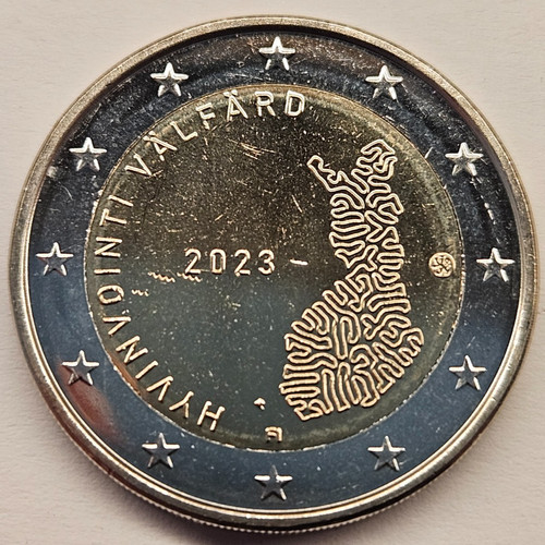 Moneta euro finlandia - moneta,