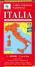CARTA STRADALE Italia. Piante