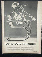 Mobili design anni '20-van der Rohe, Breuer, LeCorbusier-LIFE MAGAZINE 22/03/1963