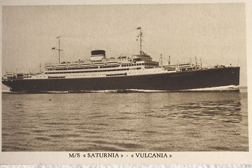 13819 cartolina nave cosulich - cartolina,