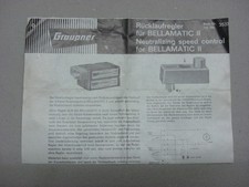 Regolatore di ritorno Graupner