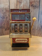 Vintage SLOT MACHINE fine anni 70 originale WACO made in JAPAN FUNZIONANTE