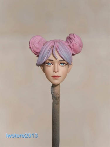 Scultura testa ragazza 12 - ragazza, 1/12