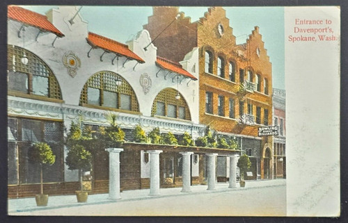 1909 davenport restaurant - 1909, davenport's