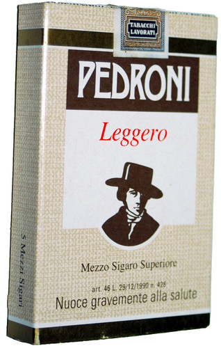Pacchetto sigari vuoto anni - sigari,