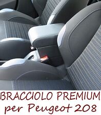 Bracciolo Premium per  PEUGEOT 208 (2012-02/2019) -appoggiagomito -poggiabraccio