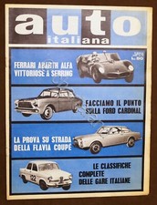 Rivista Automobilismo - Auto Italiana  N° 14 - 1962 - Ford Cardinal - Sebring