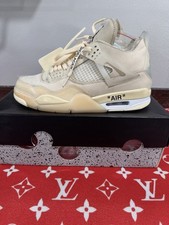 Jordan 4 Retro Off White Sail