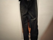 Belstaff pantaloni moto cerati-vintage-neri-tgXL- ottimo stato-