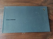 Lamborghini Gallardo Brochure Con Cd