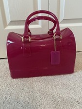 Large Furla Pink Candy Jelly