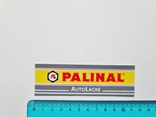 ADESIVO PALINAL AUTOLACKE STICKER AUTOCOLLANT AUFKLEBER 80s ORIGINAL