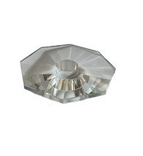 BOBECHE IN CRISTALLO PER RICAMBIO LAMPADARIO E APPLIQUE COLL. OTTAGONALE
