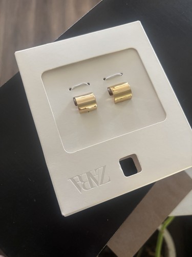 Zara gold tubular metal - zara,