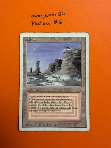 Plateau mtg magic - magic, very