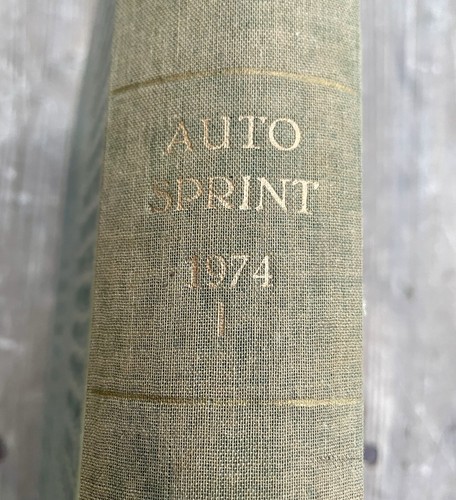 Lotto autosprint 1974 rilegati - lotto,