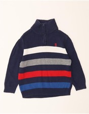 IZOD Boys Zip Neck Jumper