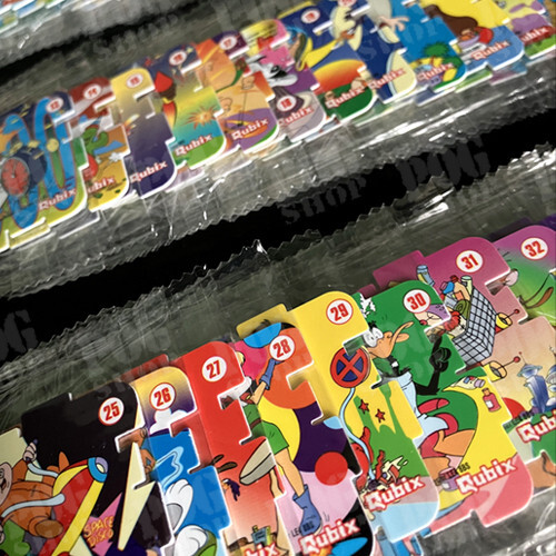 Pogs qubix tazos 1999 walkers - tazos,