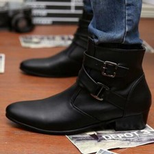 Stivaletti uomo tacco alto a