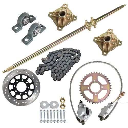 Kit pignone disco freno - +,