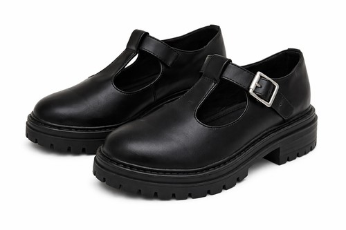 Black chunky mary jane - chunky,