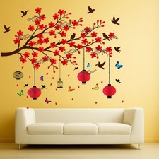 Adesivo murale fiori di