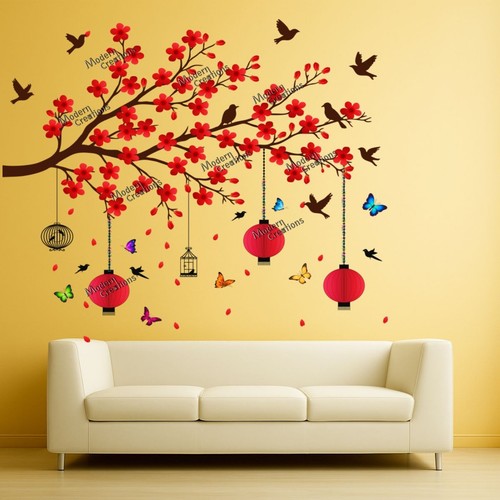 Adesivo murale fiori - , di