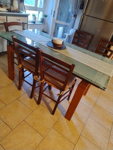 Tavolo cristallo calligaris - tavolo,