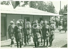 1937 HARAR (ETIOPIA) Giuseppe TASSINARI visita Federazione Fascista *FOTOGRAFIA
