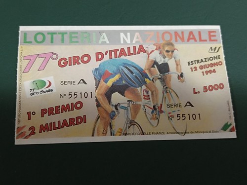 Biglietto lotteria giro - lotteria,