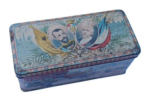 Boîte tôle 1896 franco russe - 1896,