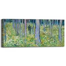 Van Gogh sottobosco con due