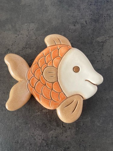 Pesce decorativo ceramica - decorativo,