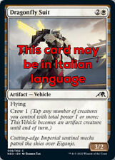 MTG 4x DRAGONFLY SUIT EXC - ARMATURA DELLA LIBELLULA - NEO - MAGIC