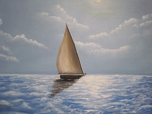 Peinture huile sur toile