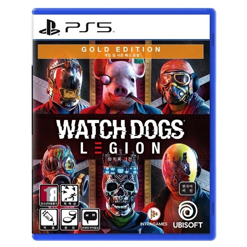 Ps5 watch dogs legion - legion, gold