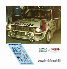 DECALS 1:43 LANCIA DELTA 4WD