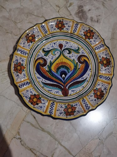 Piatto deruta maiolica 28 cm - ,