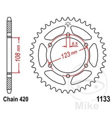Corona 1133 denti passo - corona, 420