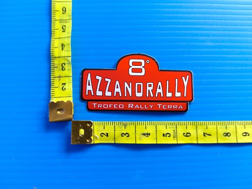 Adesivo azzano rally - 8°,