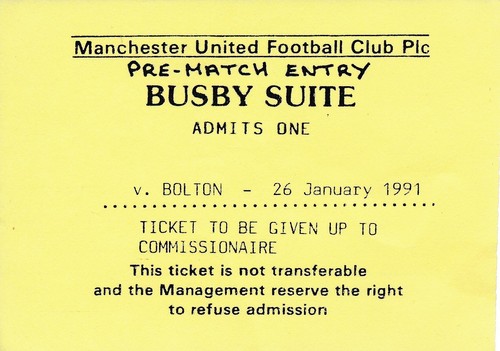 Biglietto manchester united v - manchester,