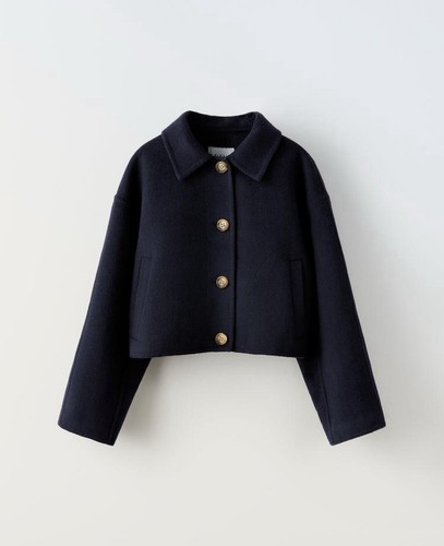 Cappotto zara bambina - zara, navy