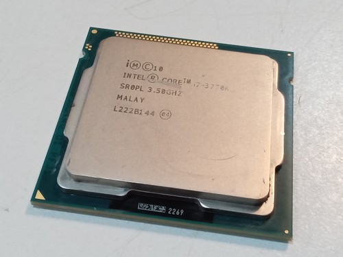 Cpu intel 3770k socket - cpu, 3,50